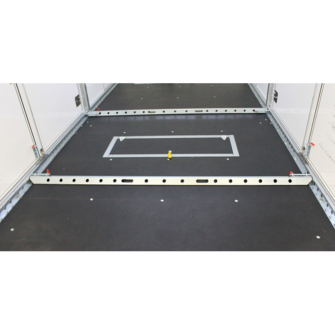 Woodford Galaxy - Lukket trailer - 3.500 kg - Lang, smal model - 3 aksler